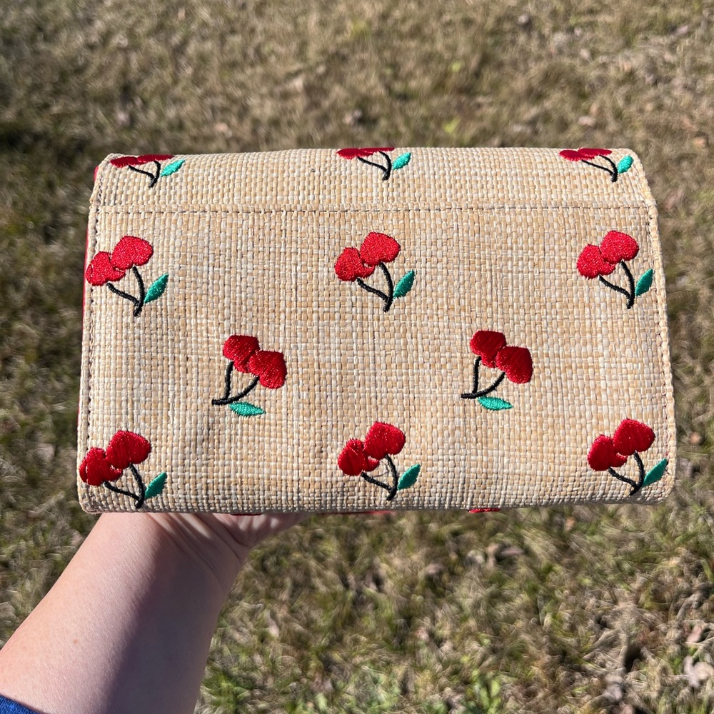 NWT 🍒 Betsey Johnson Cherry Crossbody Bag - Picture 4 of 14